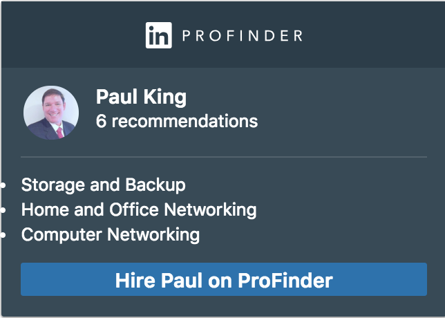 New Year News @ ITeck – Tech Talks with Paul King & Find us on LinkedIn ProFinder
