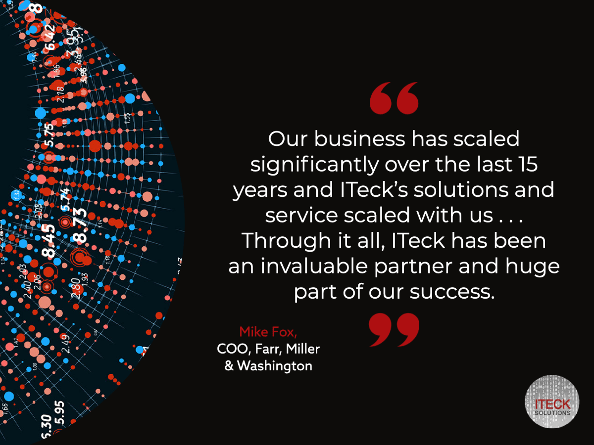 We have incredible clients . . .